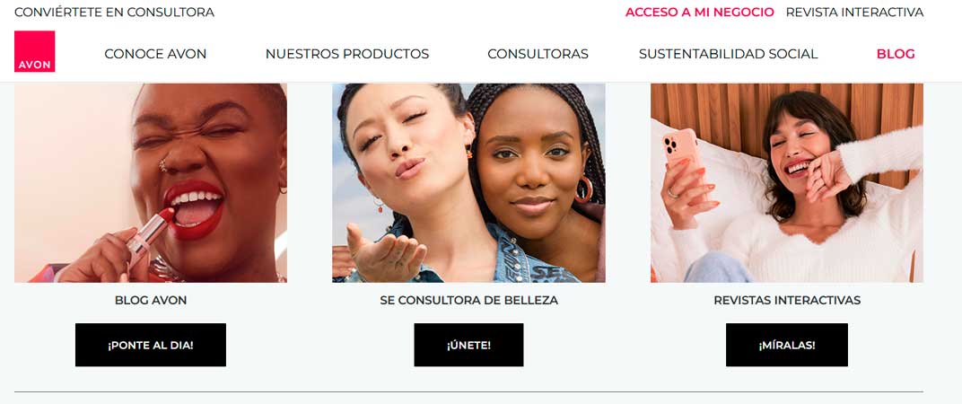 Unirte a Avon
