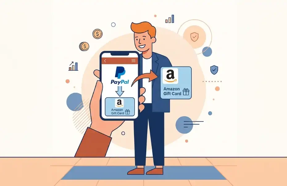 cómo comprar en Amazon con PayPal usando gift card