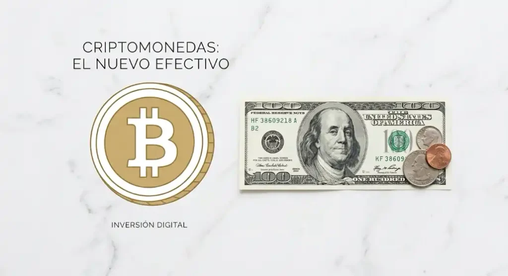 Cómo empezar en bitcoin con poco dinero: pocas monedas representando una inversión pequeña en bitcoin